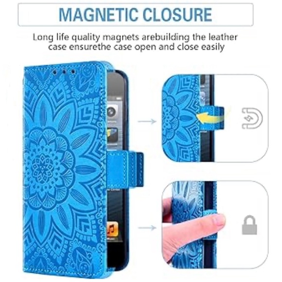 *NEW* Samsung Galaxy A03 Core - Blue Phone Case + Screen Protector - Picture 6 of 10